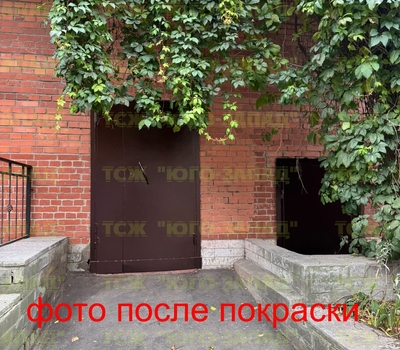 Покраска входных групп